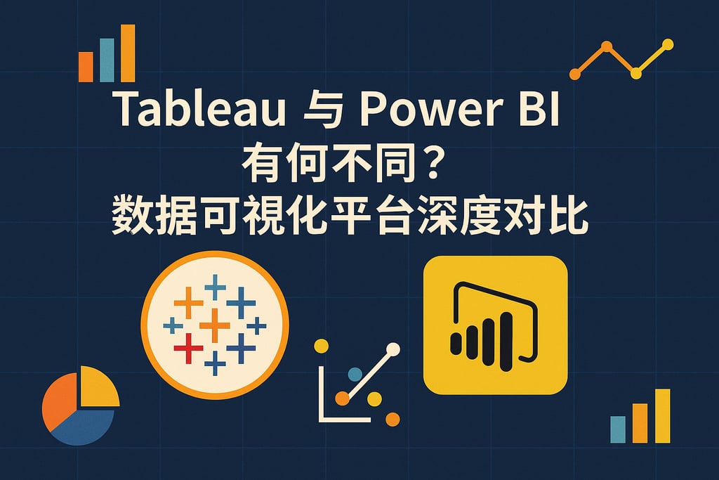 Tableau与Power BI有何不同？数据可视化平台深度对比